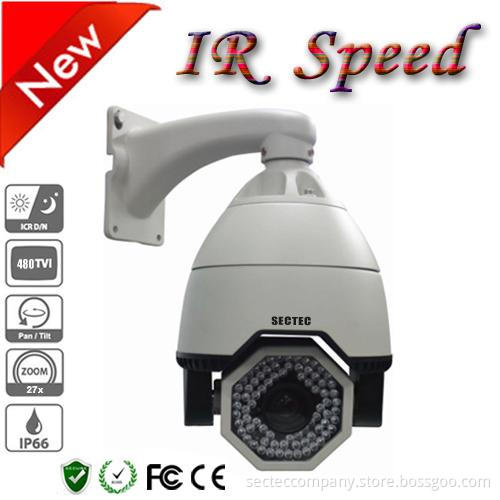 Hot! 100m IR IR Intelligent Speed Dome Camera, Waterproof High Speed Dome PTZ Camera (ST-NTZ03)